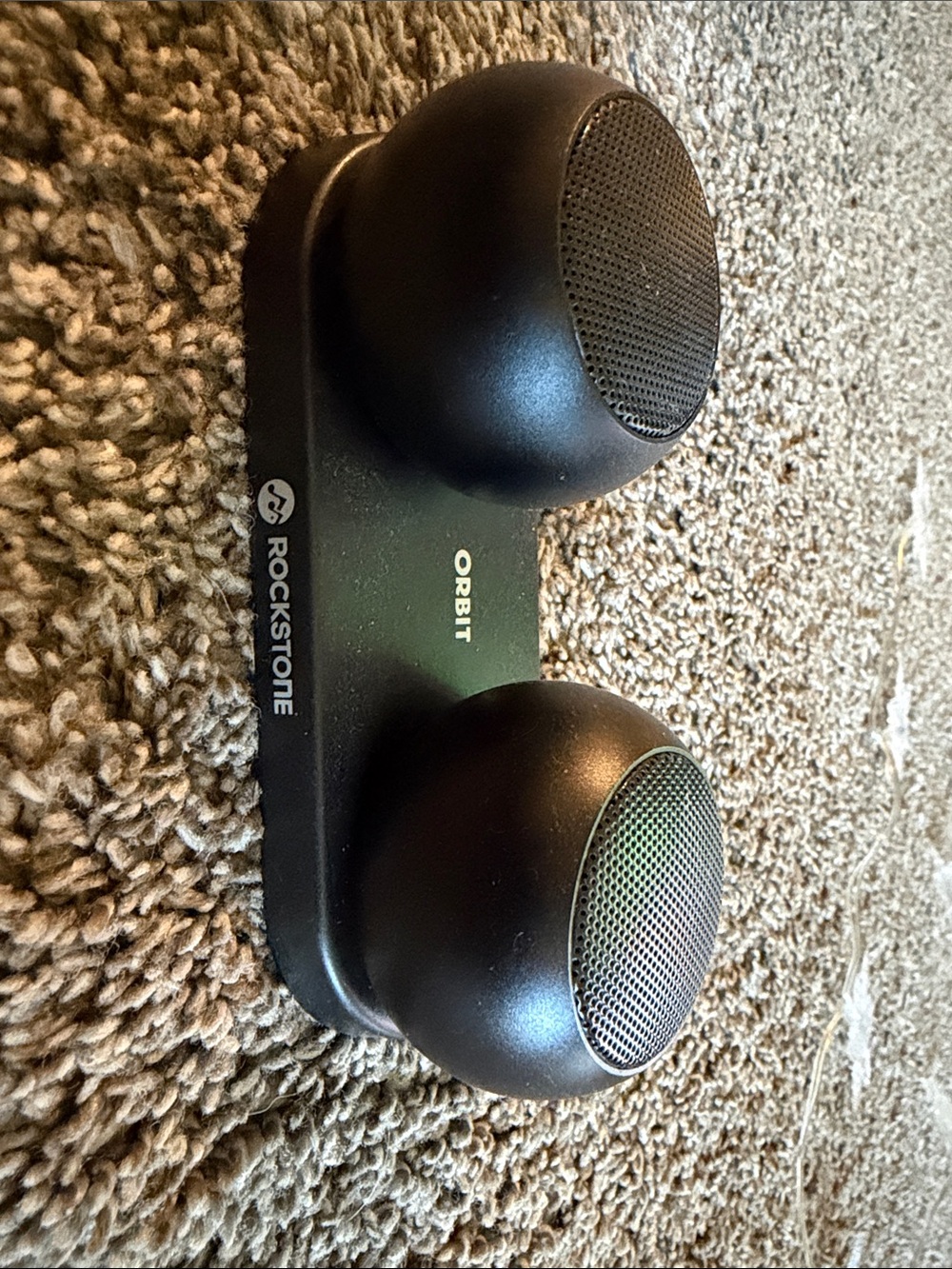 Rockstone Orbit Dual Portable Speakers - Black